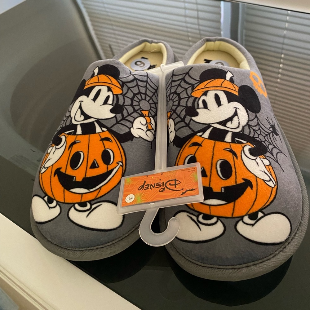 Disney Halloween Mickey Mouse Slippers